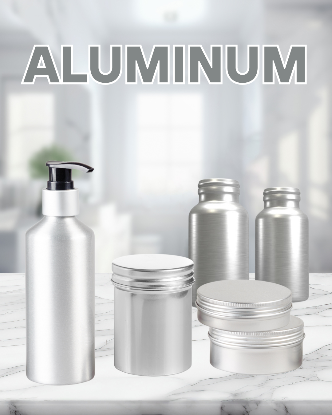 Aluminum Bottles & Jars