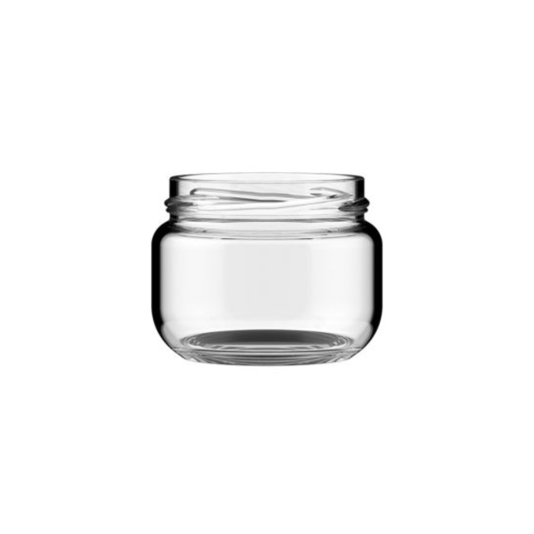 Glass Large Wide Mouth Jars